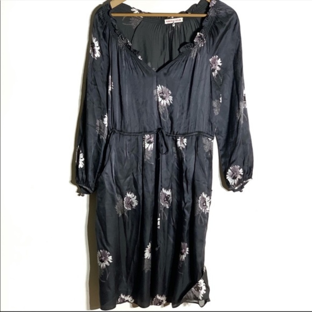 Rebecca Taylor Silk Floral Dress Sz 0